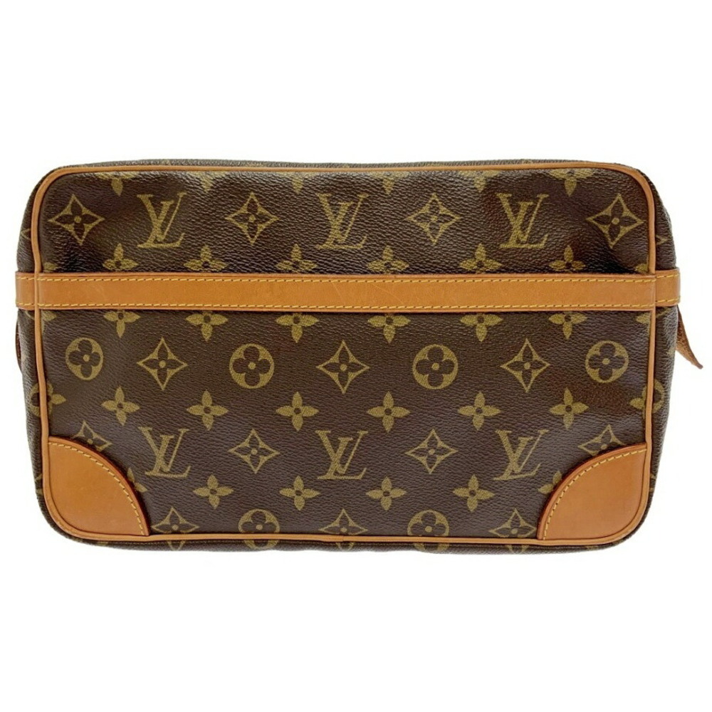 LOUIS VUITTON Monogram Compiegne Brown Shoulder Bag